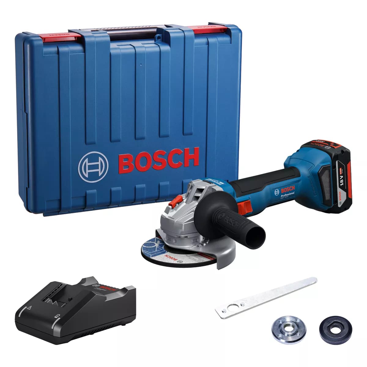 Szlifierka kątowa akumulatorowa Bosch Professional GWS 18V 125 mm 1x4,0Ah
